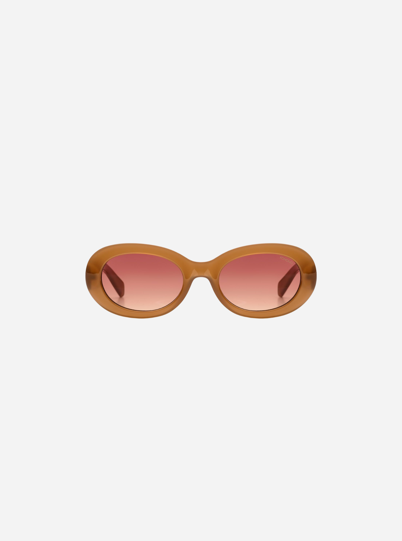 Nous Sommes Labels, Komono, Brown sunglasses with pink gradient lenses