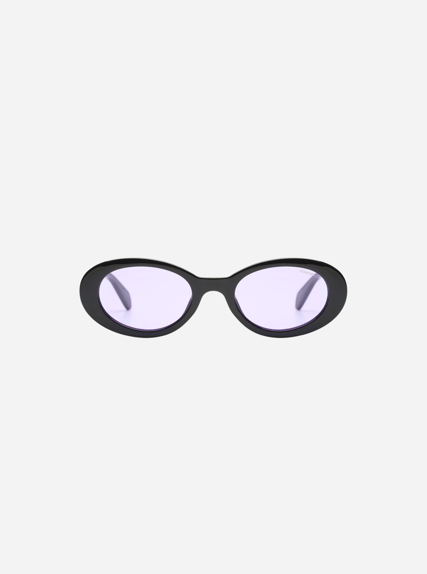 Nous Sommes Labels, Komono, Black sunglasses with purple lenses