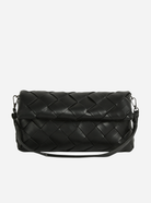 Nous Sommes Labels Black woven handbag by Hvisk