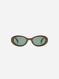 Nous Sommes Labels, Komono, Sunglasses with a brown frame and dark lenses 