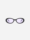 Nous Sommes Labels, Komono, Black sunglasses with purple lenses 