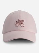 Pink cap with embroidery by Nous Sommes Labels 