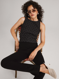 June Smock Top - Dark Grey