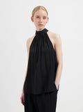 Hazel Halter Top - Black
