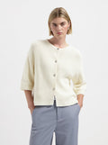  short sleeve knit cardigan by Nous Sommes Labels 