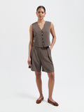 Blair Shorts - Brown