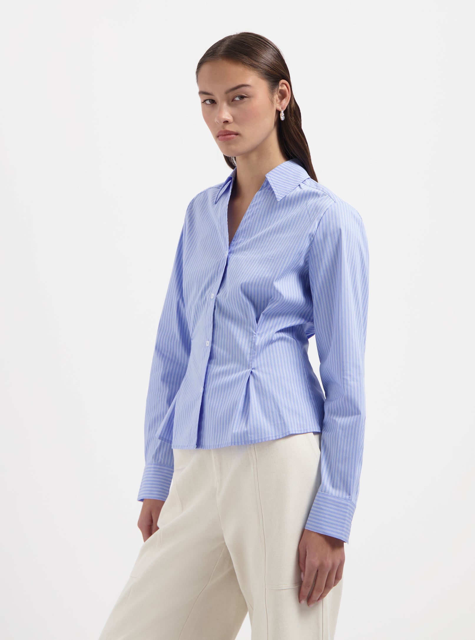 Zoey Blouse Blue - Nous Sommes Labels – NOUS SOMMES LABELS