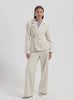 Cream lightweight Blazer by Nous Sommes Labels 